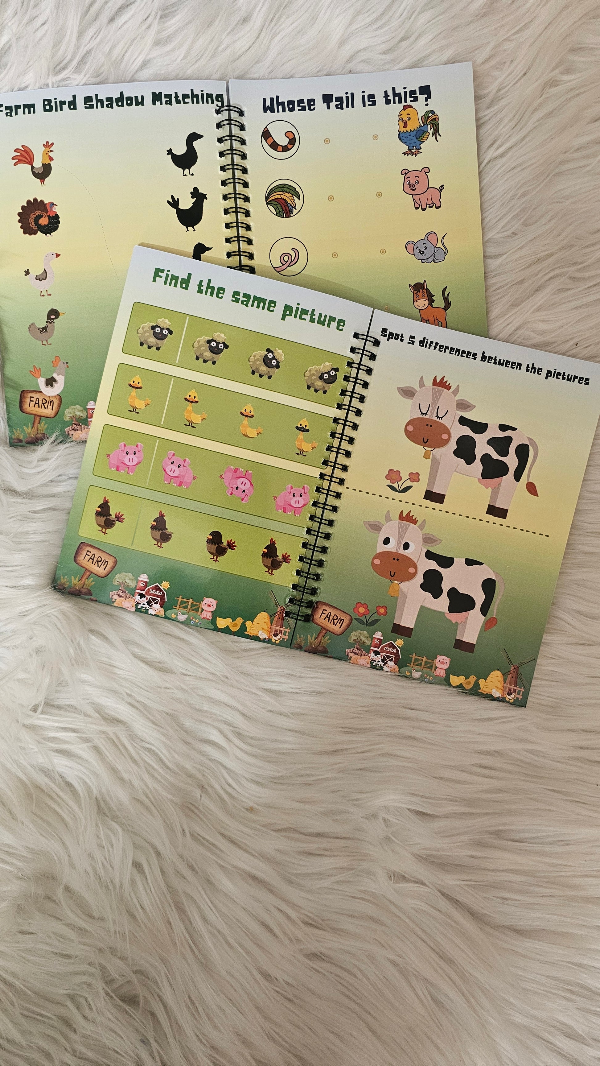 Farmtastic Activity Book for Kids