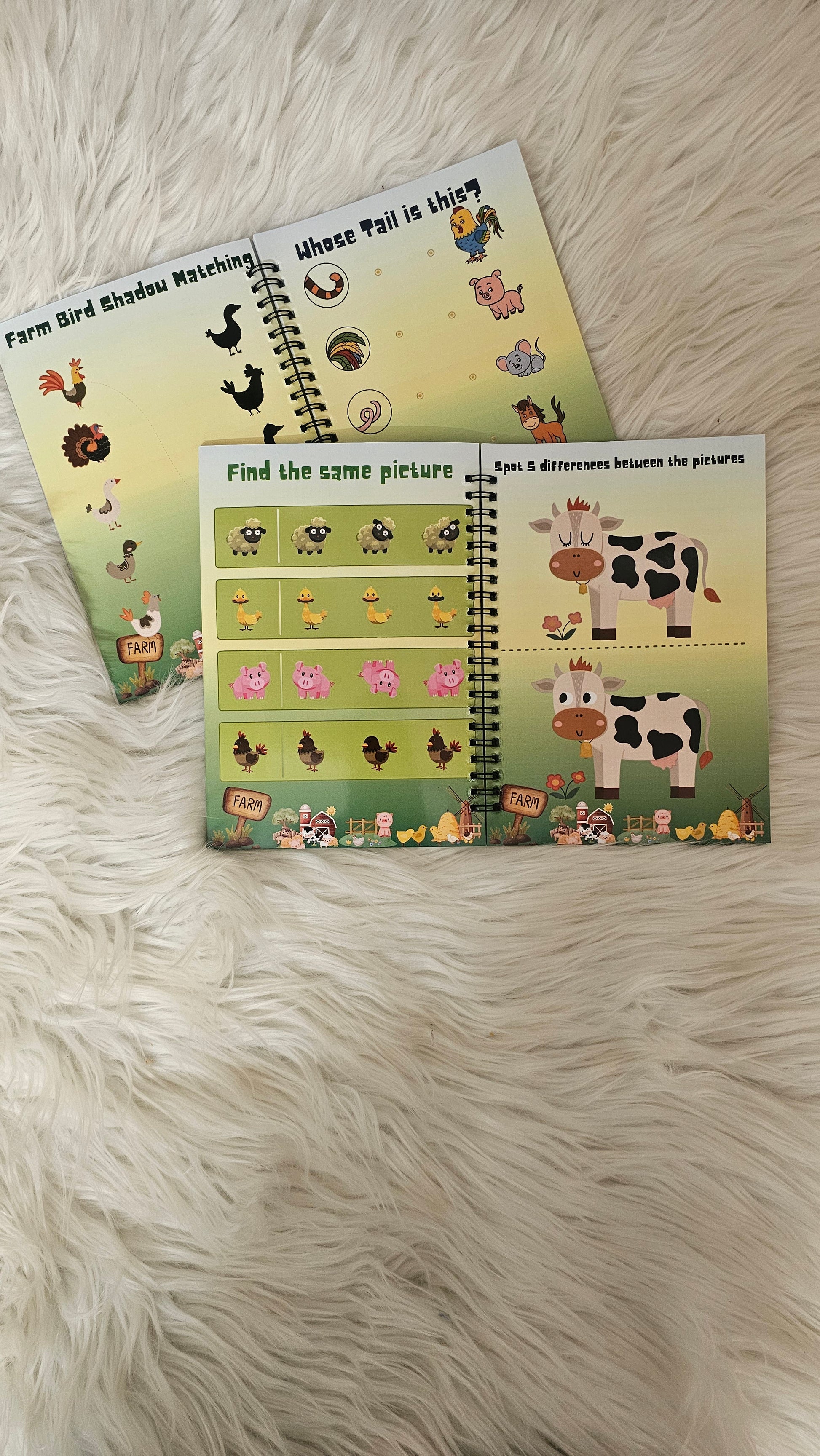 Farmtastic Activity Book for Kids