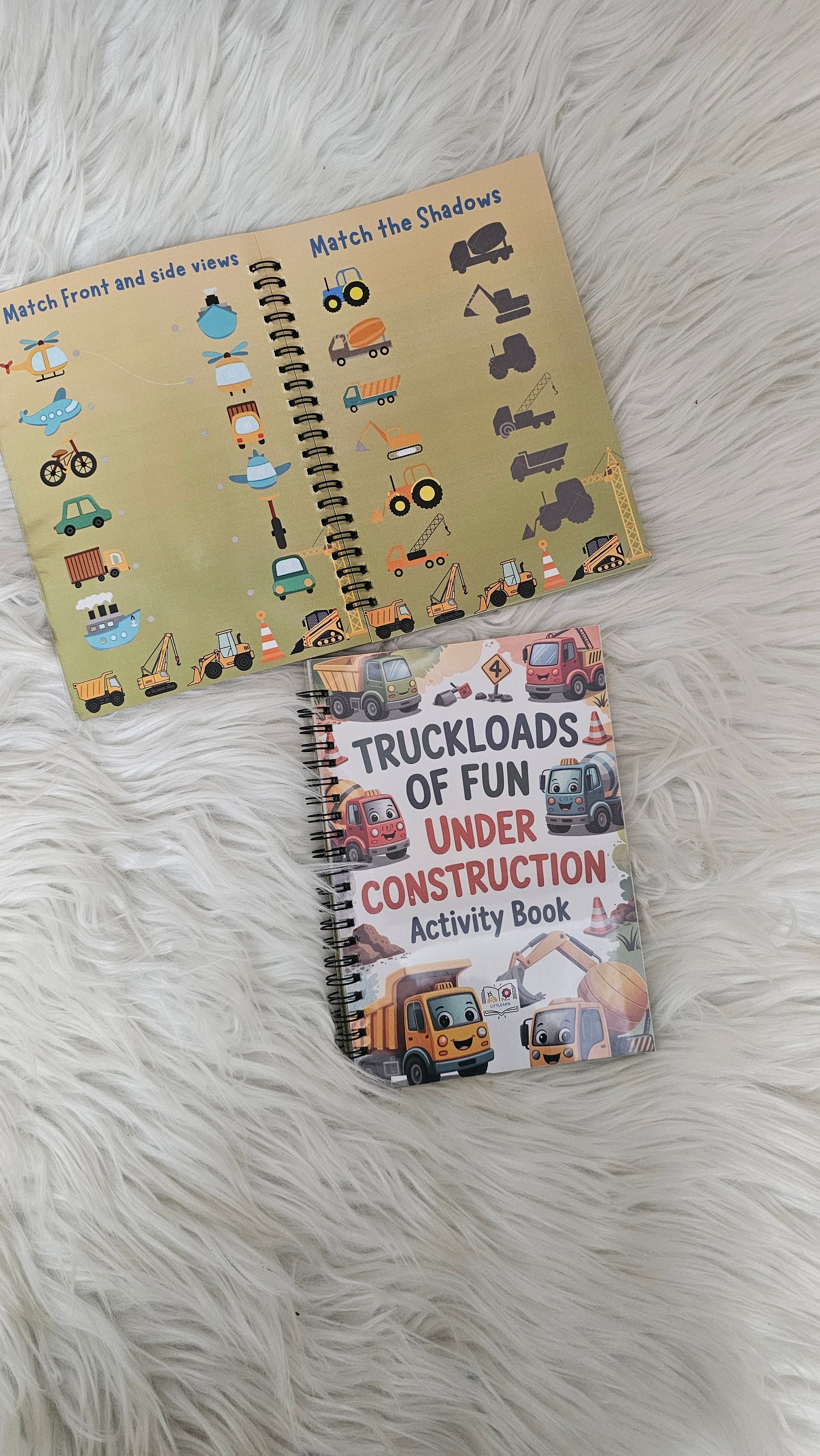 Truckloads of Fun – Under Construction Activity Book