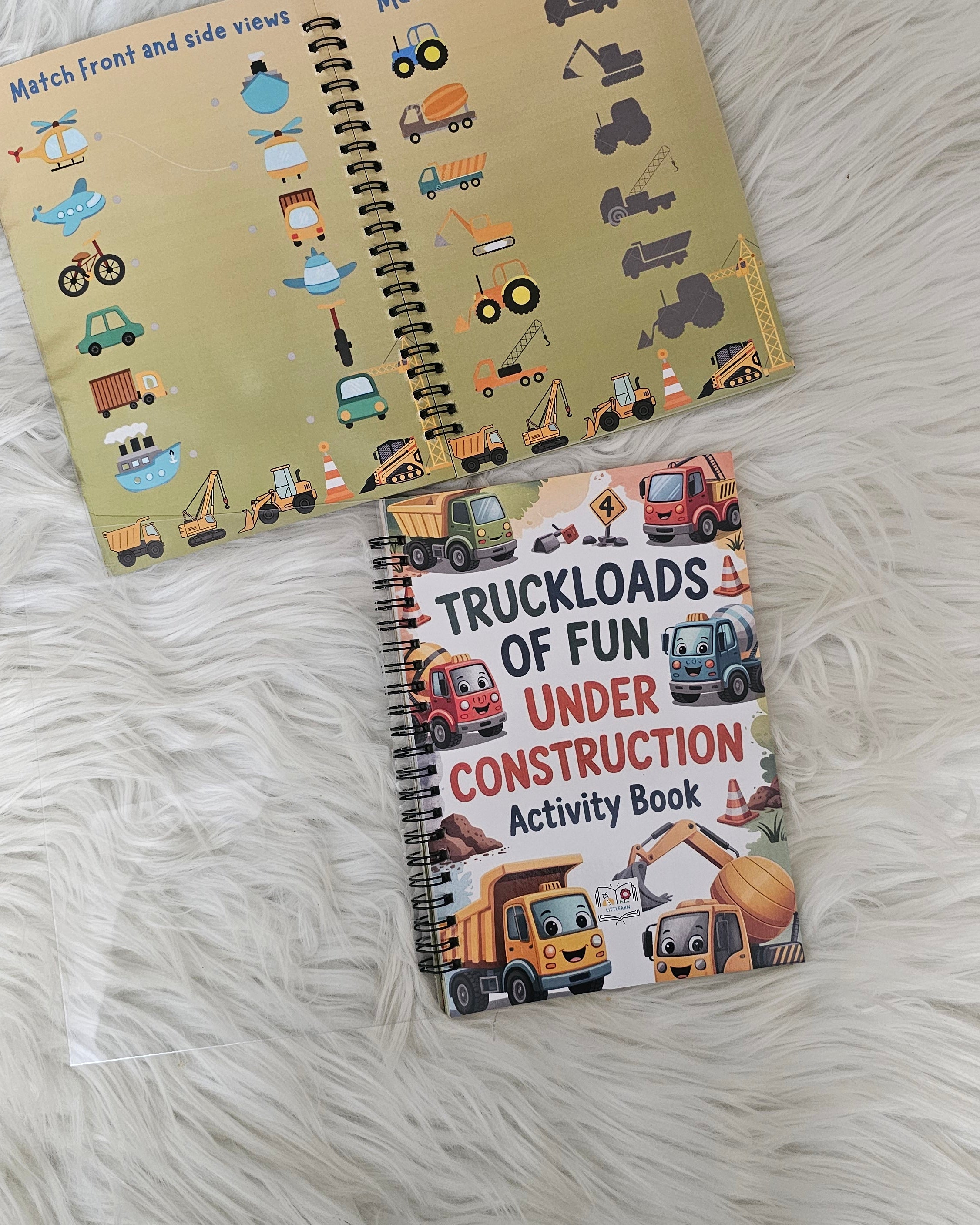 Truckloads of Fun – Under Construction Activity Book
