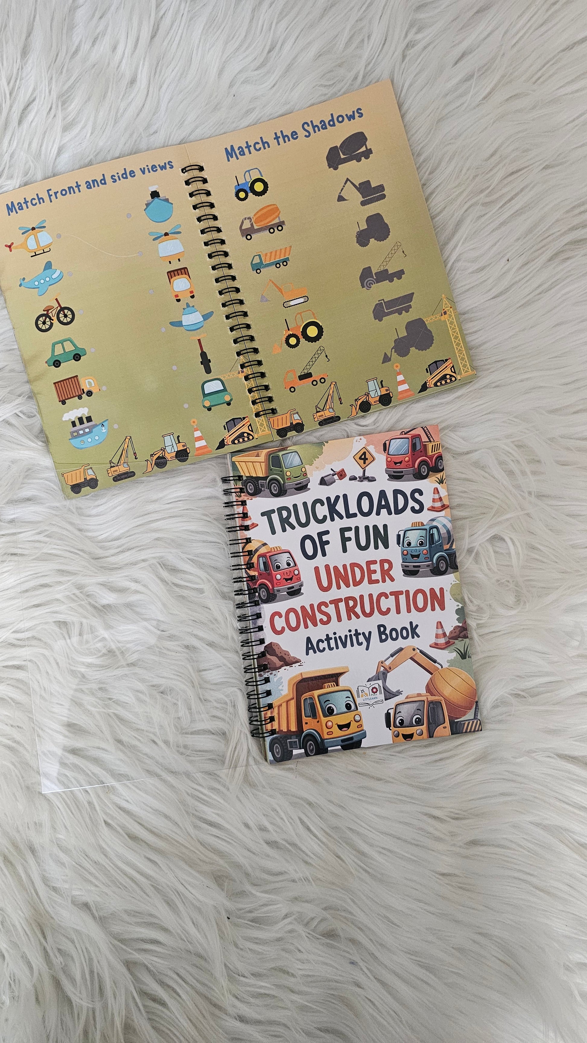 Truckloads of Fun – Under Construction Activity Book