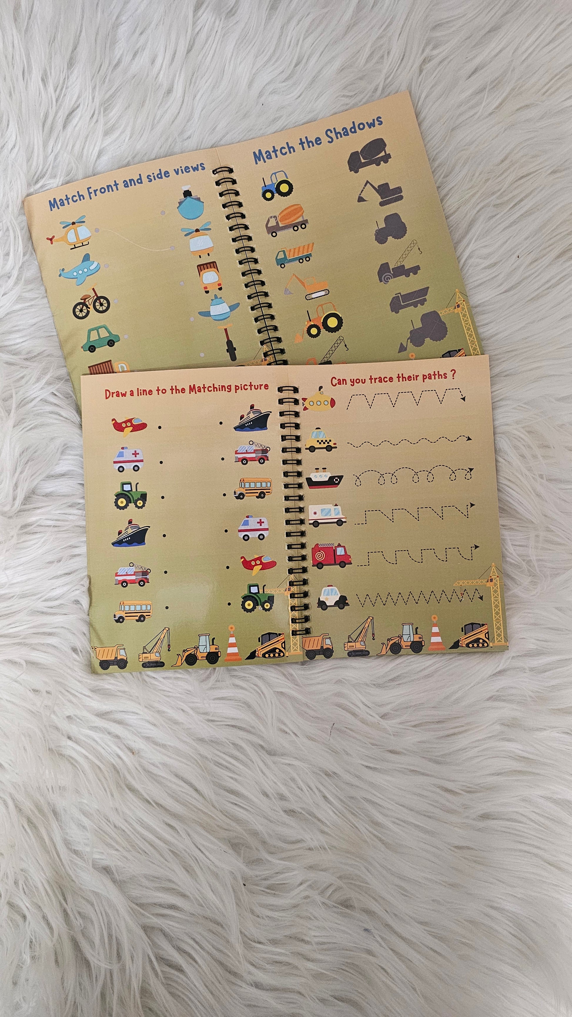 Truckloads of Fun – Under Construction Activity Book