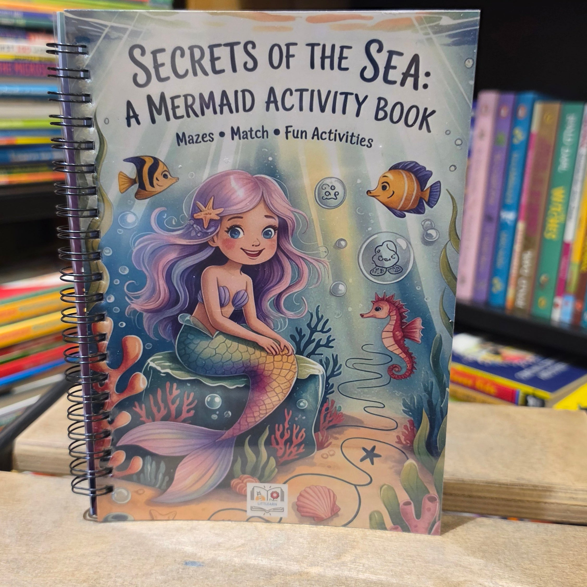 Secrets of the Sea: A Mermaid Activity Book