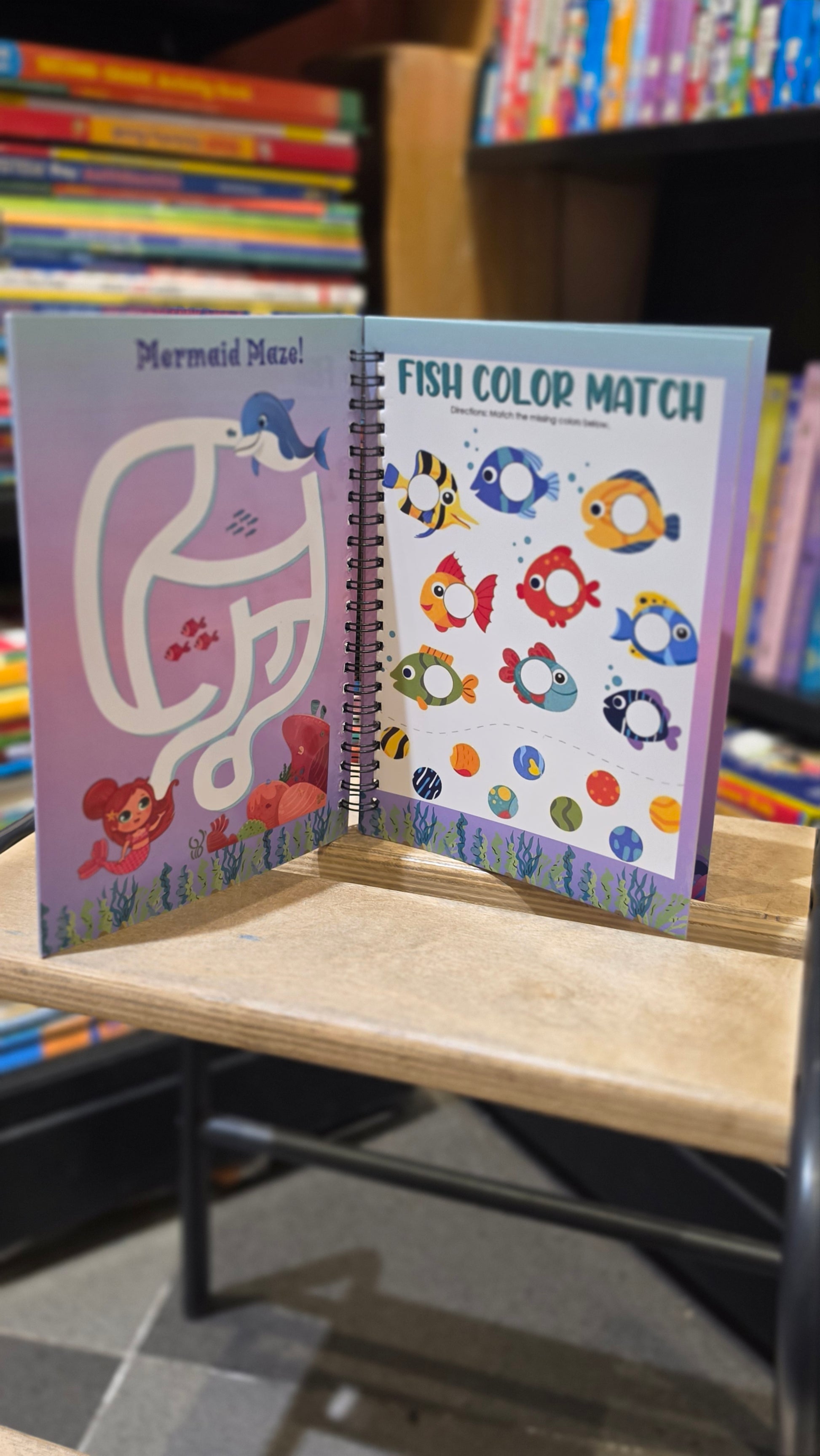 Secrets of the Sea: A Mermaid Activity Book