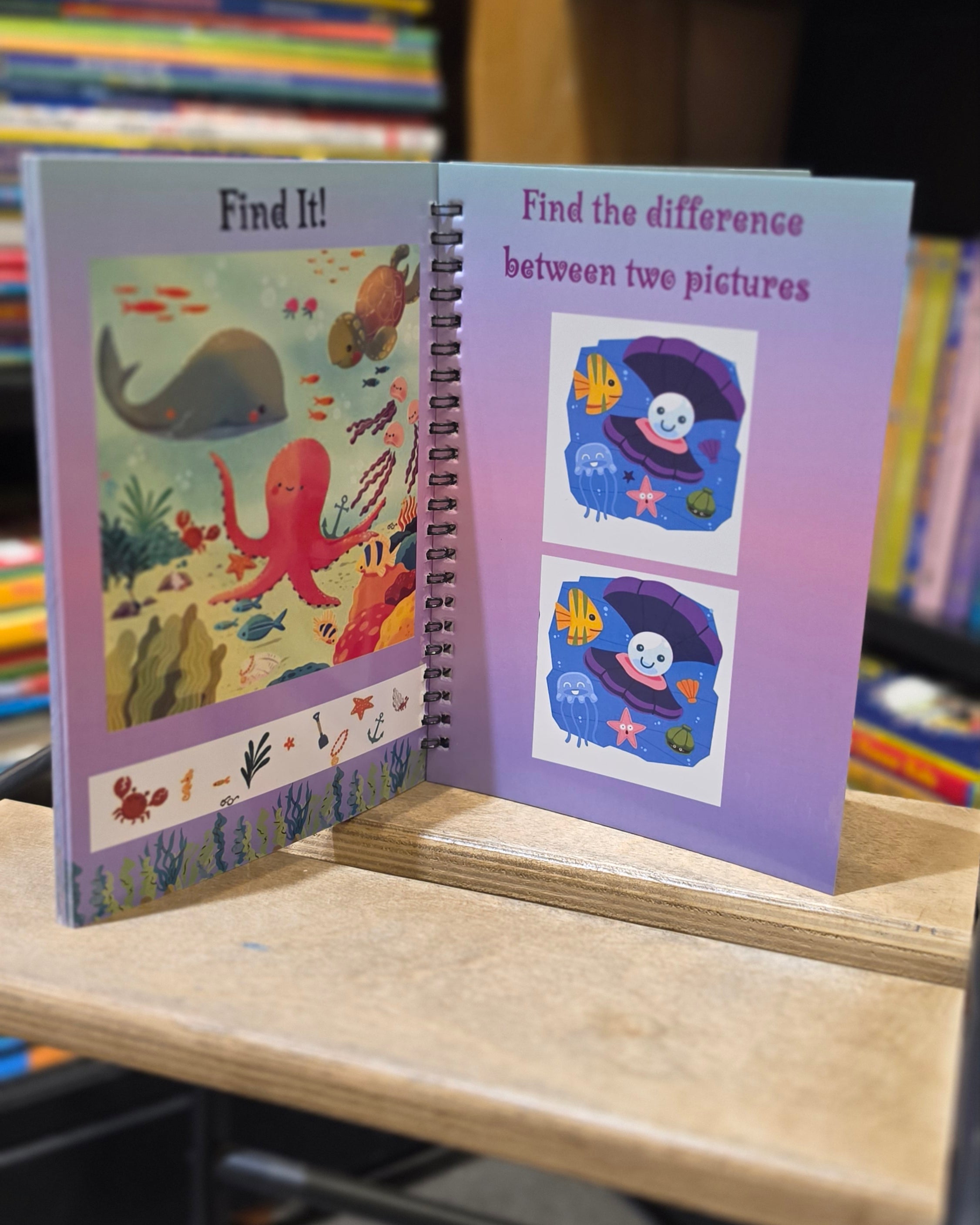 Secrets of the Sea: A Mermaid Activity Book