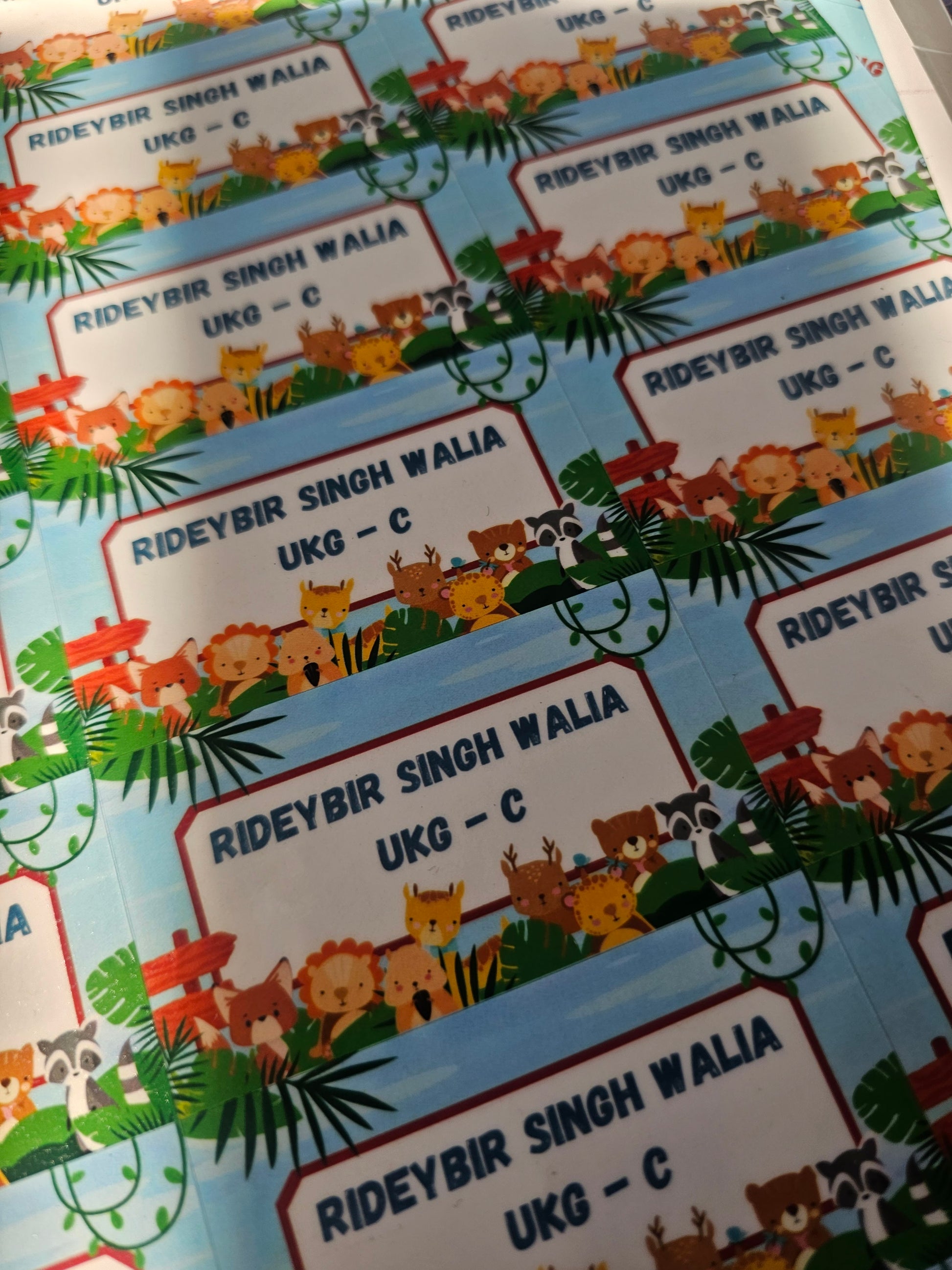 Customized Waterproof Stickers