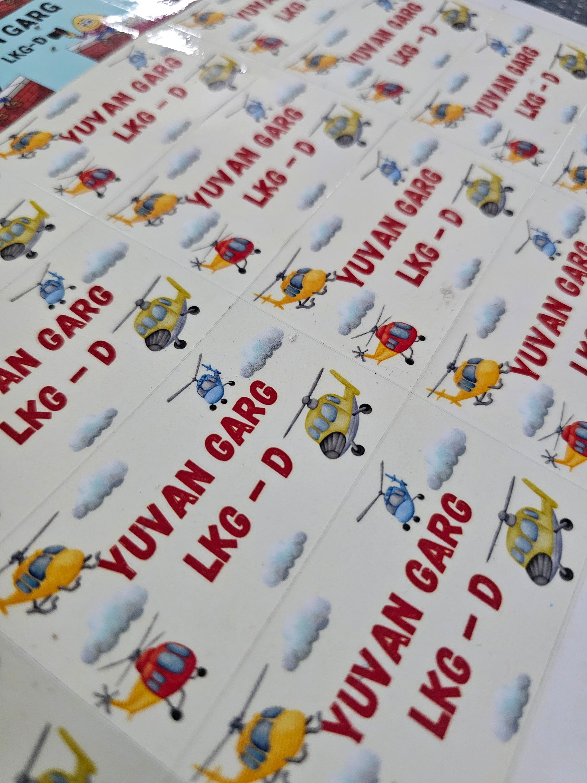 Customized Waterproof Stickers